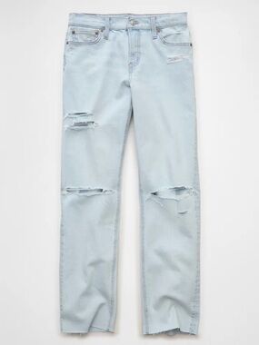AE High-Waisted Straight Jean👖